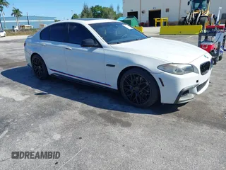 2012 BMW 5 Series 550i with VIN WBAFR9C51CDV58753, listed as a IAAI auction lot 41837245 with 123,119 mi miles and . Bid and sale history available at DreamBid. Image 1.