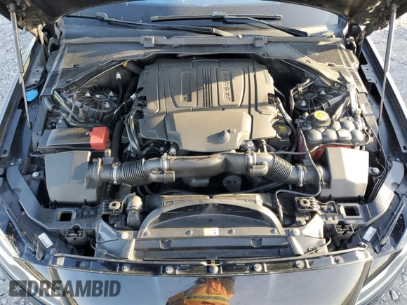 2017 Jaguar XF 35t Premium with VIN SAJBJ4BV1HCY35249, listed as a Copart auction lot 45710315 with 83,415 mi miles and Salvage Title. Bid and sale history available at carsss.com. Image 12.