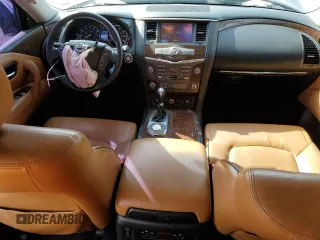 2017 Nissan Armada Platinum z VIN JN8AY2ND1H9000556, wystawiony jako Copart lot #49846525 z przebiegiem 179 394 mil mil oraz Szkoda całkowita • Salvage title. Historia ofert i sprzedaży dostępna na DreamBid. Obrazek 8.