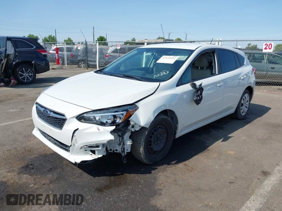 2018 Subaru Impreza with VIN 4S3GTAA64J3717886, listed as a IAAI auction lot 42572412 with 91,911 mi miles and . Bid and sale history available at DreamBid. Image 2.