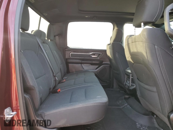 2022 Ram 1500 Big Horn with VIN 1C6SRFFM8NN281204, listed as a Copart auction lot 53854405 with 21,153 mi miles and Non Repairable. Bid and sale history available at carsss.com. Image 10.