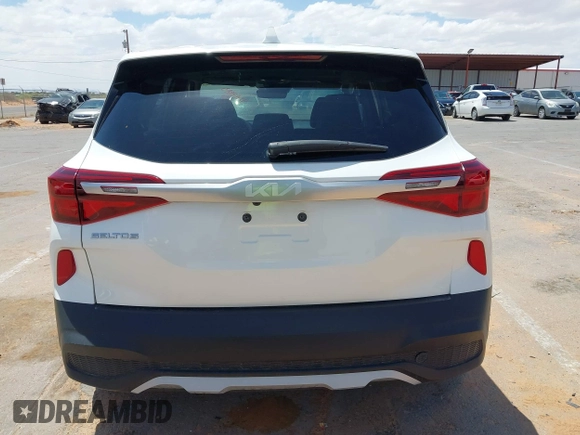 2023 Kia Seltos LX with VIN KNDEPCAA7P7367893, listed as a IAAI auction lot 42184883 with 21,993 mi miles and . Bid and sale history available at DreamBid. Image 16.