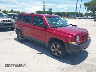 2015 Jeep Patriot High Altitude with VIN 1C4NJPFA9FD341572, listed as a IAAI auction lot 42570960 with 106,264 mi miles and . Bid and sale history available at DreamBid. Image 1.