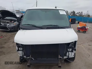2019 Chevrolet Express Cargo Van with VIN 1GCWGAFP6K1243793, listed as a IAAI auction lot 41799107 with 106,566 mi miles. Bid and sale history available at carsss.com. Image 13.