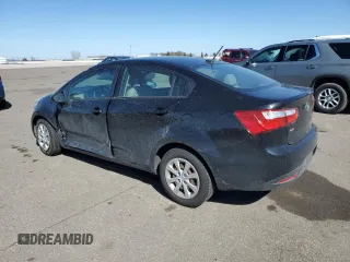 2015 Kia Rio LX with VIN KNADM4A37F6497167, listed as a Copart auction lot 49968245 with 98,517 mi miles and Salvage Title. Bid and sale history available at carsss.com. Image 2.