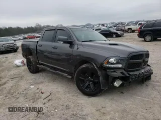 2018 Ram 1500 Night with VIN 1C6RR7MT5JS152010, listed as a Copart auction lot 44012985 with 86,375 mi miles and Salvage Title. Bid and sale history available at carsss.com. Image 10.