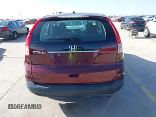 2013 Honda CR-V LX with VIN 5J6RM3H35DL038740, listed as a IAAI auction lot 41734748 with 227,261 mi miles. Bid and sale history available at carsss.com. Image 16.