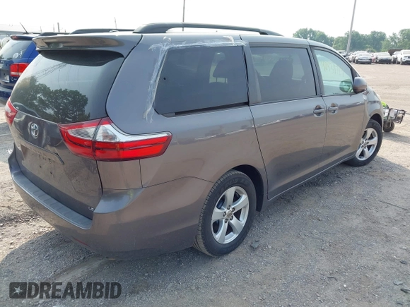 2017 Toyota Sienna LE Auto Access Seat with VIN 5TDKZ3DC5HS806235, listed as a IAAI auction lot 42667828 with 223,996 mi miles and . Bid and sale history available at DreamBid. Image 4.