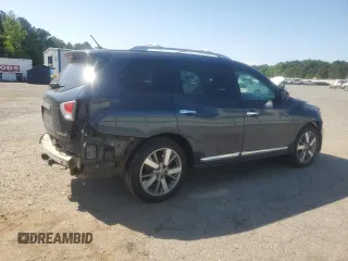 2015 Nissan Pathfinder S with VIN 5N1AR2MN0FC668749, listed as a Copart auction lot 52882495 with 125,061 mi miles and Salvage title. Bid and sale history available at DreamBid. Image 3.