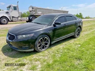 2013 Ford Taurus SHO z VIN 1FAHP2KT6DG144172, wystawiony jako Copart lot #54102495 z przebiegiem Nie podano mil oraz Czysty tytuł • Clean title. Historia ofert i sprzedaży dostępna na DreamBid. Obrazek 2.