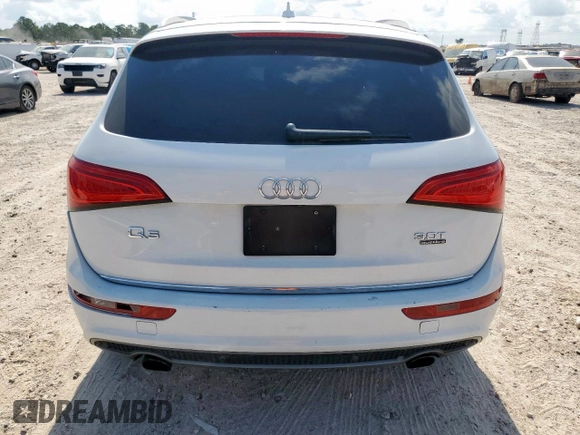 2017 Audi Q5 Premium Plus with VIN WA1D7AFP2HA050650, listed as a Copart auction lot 58150385 with 134,966 mi miles and Clean title. Bid and sale history available at DreamBid. Image 6.
