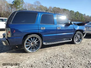 2002 Chevrolet Tahoe LT with VIN 1GNEC13Z92R313048, listed as a Copart auction lot 43463735 with 253,155 mi miles and Salvage Title. Bid and sale history available at carsss.com. Image 3.