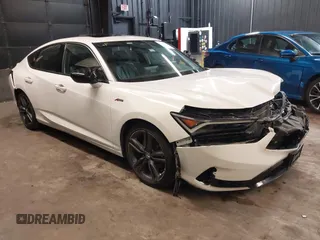 2024 Acura Integra w/A-Spec Package z VIN 19UDE4H32RA021255, wystawiony jako IAAI lot #42414165 z przebiegiem 11 120 mil mil oraz . Historia ofert i sprzedaży dostępna na DreamBid. Obrazek 1.