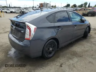 2013 Toyota Prius One with VIN JTDKN3DU6D5618389, listed as a Copart auction lot 53664095 with 207,300 mi miles and Salvage Title. Bid and sale history available at carsss.com. Image 3.