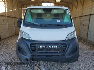 2023 Ram ProMaster Cargo with VIN 3C6LRVAG6PE576888, listed as a Copart auction lot 71168204 with Not Provided miles and Salvage Title. Bid and sale history available at DreamBid. Image 5.