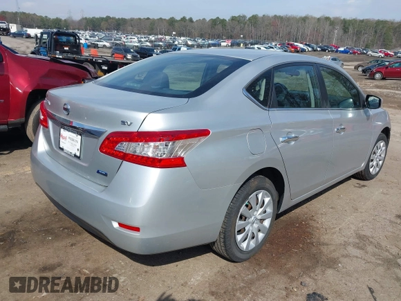 2014 Nissan Sentra SR with VIN 3N1AB7AP1EY315327, listed as a IAAI auction lot 41806824 with 103,000 mi miles and . Bid and sale history available at DreamBid. Image 4.