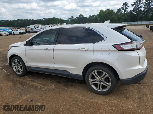 2017 Ford Edge Titanium z VIN 2FMPK3K95HBB59849, wystawiony jako Copart lot #54627325 z przebiegiem 136 548 mil mil oraz Szkoda całkowita • Salvage title. Historia ofert i sprzedaży dostępna na DreamBid. Obrazek 2.