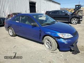 2005 Honda Civic Cpe LX with VIN 1HGEM225X5L044772, listed as a Copart auction lot 50895625 with 135,287 mi miles and Salvage Title. Bid and sale history available at carsss.com. Image 4.