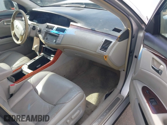 2008 Toyota Avalon XL with VIN 4T1BK36B48U312044, listed as a IAAI auction lot 40394391 with 197,886 mi miles. Bid and sale history available at carsss.com. Image 5.