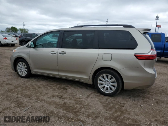2017 Toyota Sienna XLE с VIN 5TDDZ3DC8HS178423, выставлен на аукционе Copart как лот 57628745 с пробегом 159 453 миль миль и Чистый • Clean title. История ставок и продаж доступна на DreamBid. Изображение 2.