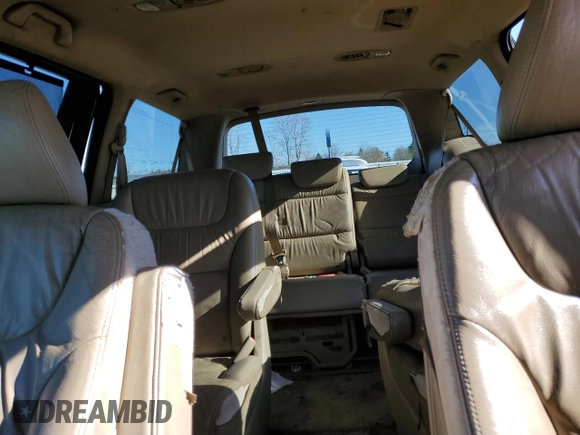 2007 Honda Odyssey EX-L with VIN 5FNRL38757B056657, listed as a Copart auction lot 54146975 with 172,157 mi miles and Clean Title. Bid and sale history available at carsss.com. Image 10.