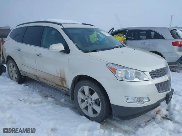 2012 Chevrolet Traverse LTZ with VIN 1GNKVLED6CJ289589, listed as a IAAI auction lot 41226374 with 122,515 mi miles. Bid and sale history available at carsss.com. Image 1.