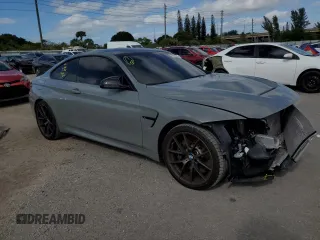 2019 BMW M4 CS with VIN WBS3S7C56KAC09792, listed as a Copart auction lot 76513383 with 55,538 mi miles. Bid and sale history available at carsss.com. Image 4.
