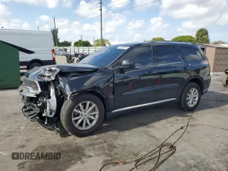 2022 Dodge Durango SXT with VIN 1C4RDHAG0NC156292, listed as a Copart auction lot 54535525 with 47,442 mi miles and Salvage title. Bid and sale history available at DreamBid. Image 1.