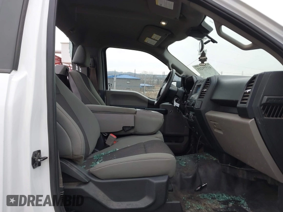 2019 Ford F-150 XL with VIN 1FTMF1EBXKKE23997, listed as a IAAI auction lot 41571221 with 53,964 mi miles and . Bid and sale history available at DreamBid. Image 5.