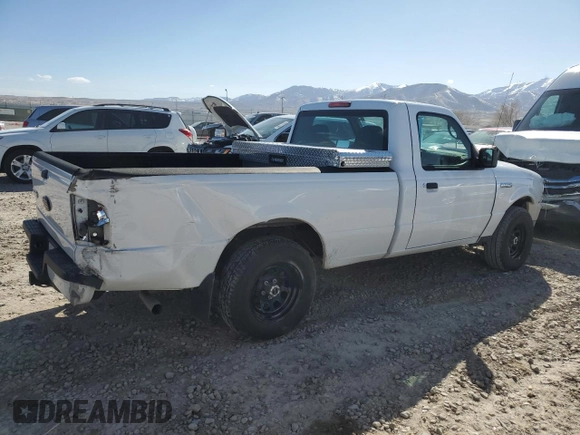 2009 Ford Ranger XL Fleet with VIN 1FTYR10E89PA40891, listed as a Copart auction lot 49400205 with 19,001 mi miles and Salvage Title. Bid and sale history available at carsss.com. Image 3.