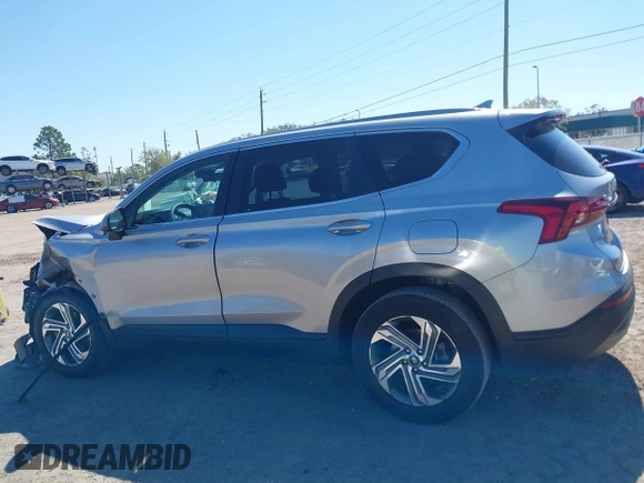 2021 Hyundai Santa Fe SE with VIN 5NMS14AJ7MH320491, listed as a IAAI auction lot 41773594 with 98,440 mi miles. Bid and sale history available at carsss.com. Image 14.