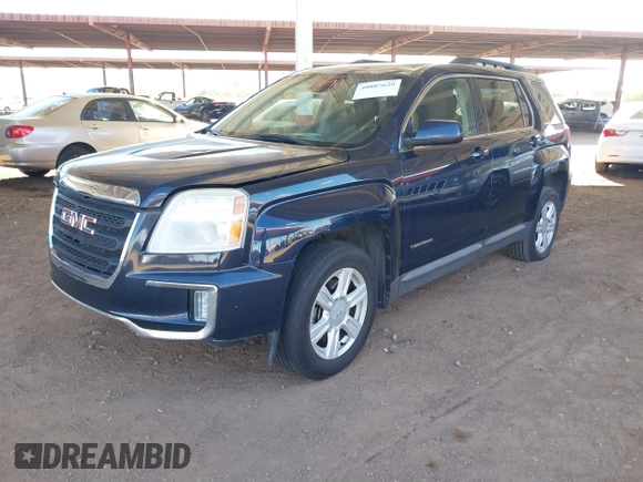 2016 GMC Terrain SLE with VIN 2GKALNEK9G6335377, listed as a IAAI auction lot 40807629 with 96,187 mi miles. Bid and sale history available at carsss.com. Image 2.
