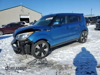 2018 Kia Soul + with VIN KNDJP3A52J7583546, listed as a Copart auction lot 89354445 with 54,941 mi miles and Salvage Title. Bid and sale history available at carsss.com. Image 1.