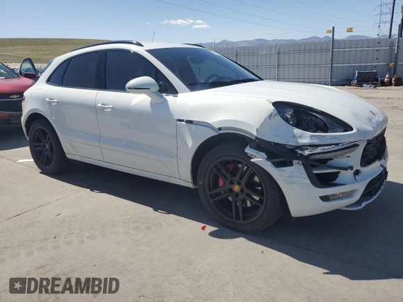 2017 Porsche Macan GTS with VIN WP1AG2A53HLB50098, listed as a Copart auction lot 51794845 with 38,266 mi miles and Salvage Title. Bid and sale history available at DreamBid. Image 4.