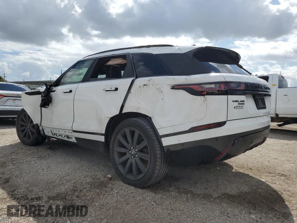 2018 Land Rover Range Rover Velar R-Dynamic HSE with VIN SALYM2RX1JA751499, listed as a Copart auction lot 77714854 with 78,225 mi miles and Non Repairable. Bid and sale history available at carsss.com. Image 2.