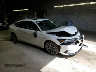 2023 Acura Integra with VIN 19UDE4H25PA026857, listed as a Copart auction lot 52231835 with 23,958 mi miles and Salvage title. Bid and sale history available at DreamBid. Image 4.