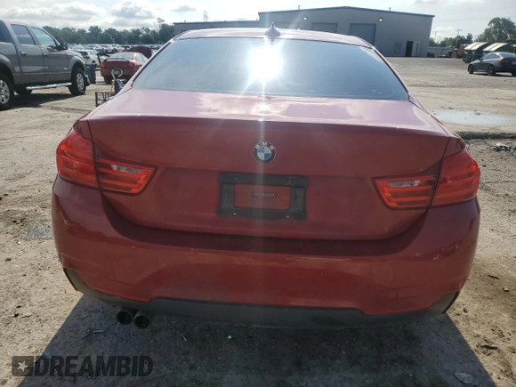 2014 BMW 4 Series 428i z VIN WBA3N3C5XEK230449, wystawiony jako Copart lot #58584305 z przebiegiem 114 341 mil mil oraz Czysty tytuł • Clean title. Historia ofert i sprzedaży dostępna na DreamBid. Obrazek 6.