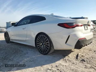 2021 BMW 4 Series 430i with VIN WBA53AP03MCG66105, listed as a Copart auction lot 88971625 with 69,236 mi miles and Salvage Title. Bid and sale history available at DreamBid. Image 2.