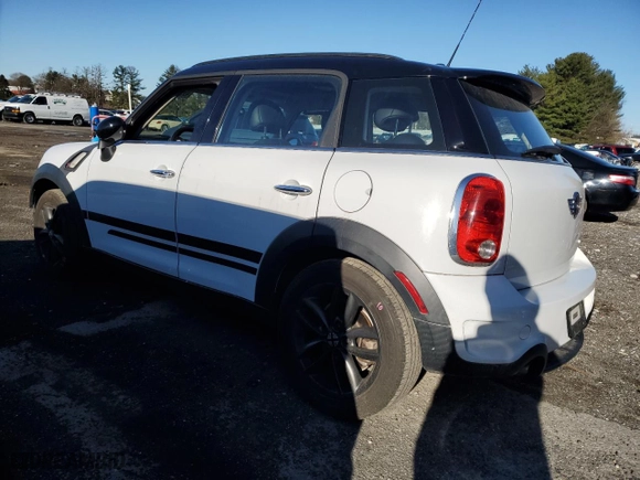 2012 MINI Cooper Countryman S with VIN WMWZC3C51CWM27029, listed as a Copart auction lot 49992685 with 58,316 mi miles and Salvage Title. Bid and sale history available at carsss.com. Image 2.