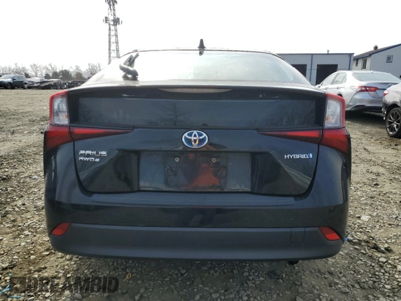 2020 Toyota Prius LE with VIN JTDL9RFU0L3018258, listed as a Copart auction lot 48547865 with 116,591 mi miles and Salvage Title. Bid and sale history available at DreamBid. Image 6.