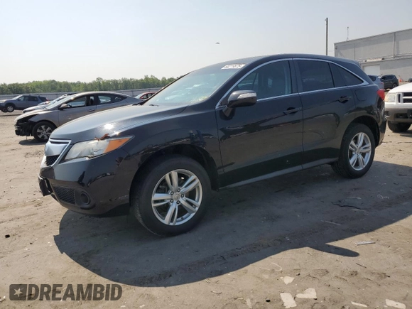 2015 Acura RDX with VIN 5J8TB4H36FL007492, listed as a Copart auction lot 60216875 with 102,437 mi miles and Salvage title. Bid and sale history available at DreamBid. Image 1.