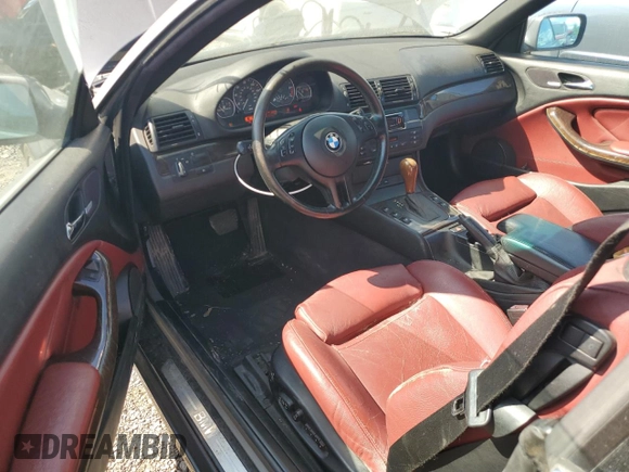 2001 BMW 3 Series 330Ci with VIN WBABS53401JU83660, listed as a Copart auction lot 65535014 with 173,739 mi miles and Salvage Title. Bid and sale history available at carsss.com. Image 8.