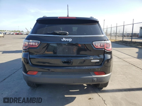 2018 Jeep Compass Latitude with VIN 3C4NJCBB6JT285892, listed as a Copart auction lot 61869045 with 63,315 mi miles and Salvage title. Bid and sale history available at DreamBid. Image 6.