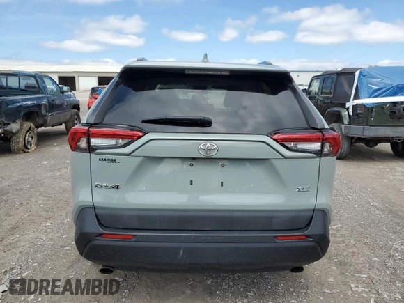 2019 Toyota RAV4 XLE with VIN 2T3W1RFV1KW051326, listed as a Copart auction lot 51323625 with 67,031 mi miles and Salvage Title. Bid and sale history available at DreamBid. Image 6.