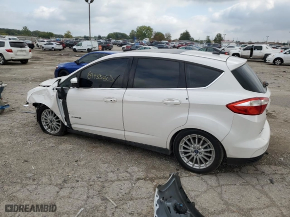 2013 Ford C-Max Hybrid SEL with VIN 1FADP5BU9DL514434, listed as a Copart auction lot 69933823 with 161,352 mi miles and Salvage Title. Bid and sale history available at carsss.com. Image 2.