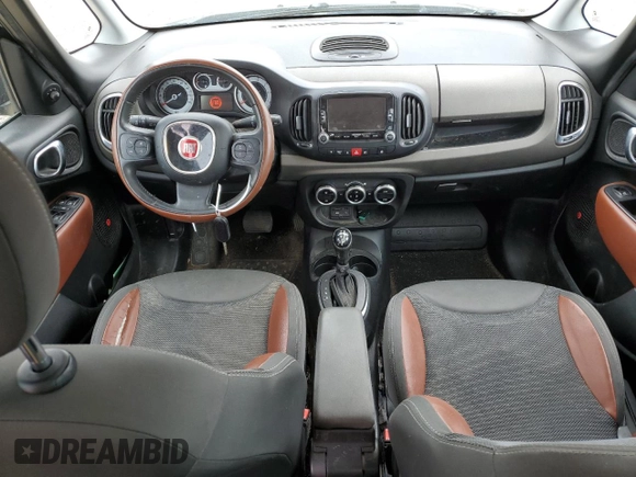 2014 FIAT 500L Trekking with VIN ZFBCFADH5EZ017786, listed as a Copart auction lot 47629804 with 151,113 mi miles and Salvage title. Bid and sale history available at DreamBid. Image 8.