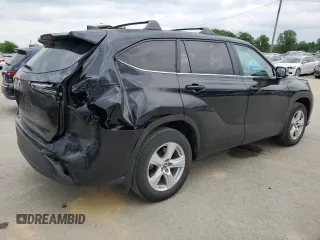 2023 Toyota Highlander L with VIN 5TDKDRAH7PS510309, listed as a Copart auction lot 57307045 with 57,410 mi miles and Salvage title. Bid and sale history available at DreamBid. Image 3.