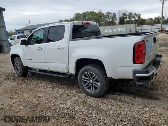 2021 Chevrolet Colorado 2WD Work Truck z VIN 1GCGSBEN7M1132259, wystawiony jako Copart lot #42918995 z przebiegiem 77 660 mil mil oraz Szkoda całkowita • Salvage title. Historia ofert i sprzedaży dostępna na DreamBid. Obrazek 2.