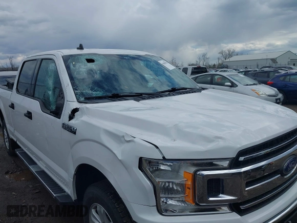 2020 Ford F-150 XL with VIN 1FTFW1E49LFB00903, listed as a IAAI auction lot 41890914 with 35,668 mi miles and . Bid and sale history available at carsss.com. Image 6.
