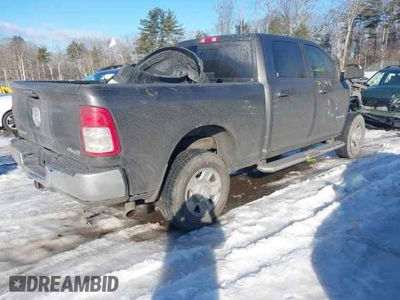 2022 Ram 2500 Big Horn with VIN 3C6UR5DJ8NG231908, listed as a IAAI auction lot 41626205 with 74,481 mi miles and . Bid and sale history available at DreamBid. Image 4.